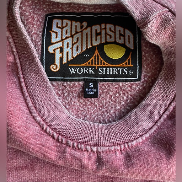 “chiller than most” long sleeve pink crewneck - Picture 4 of 4